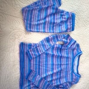 Cuddl duds Girls comfortech stretch poly long sleeve